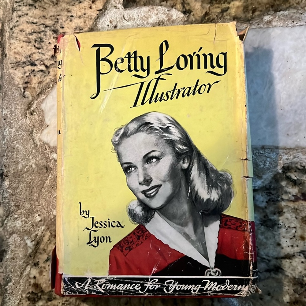 Rare Vintage Betty Loring romance book 1948 by Jessica Lyon